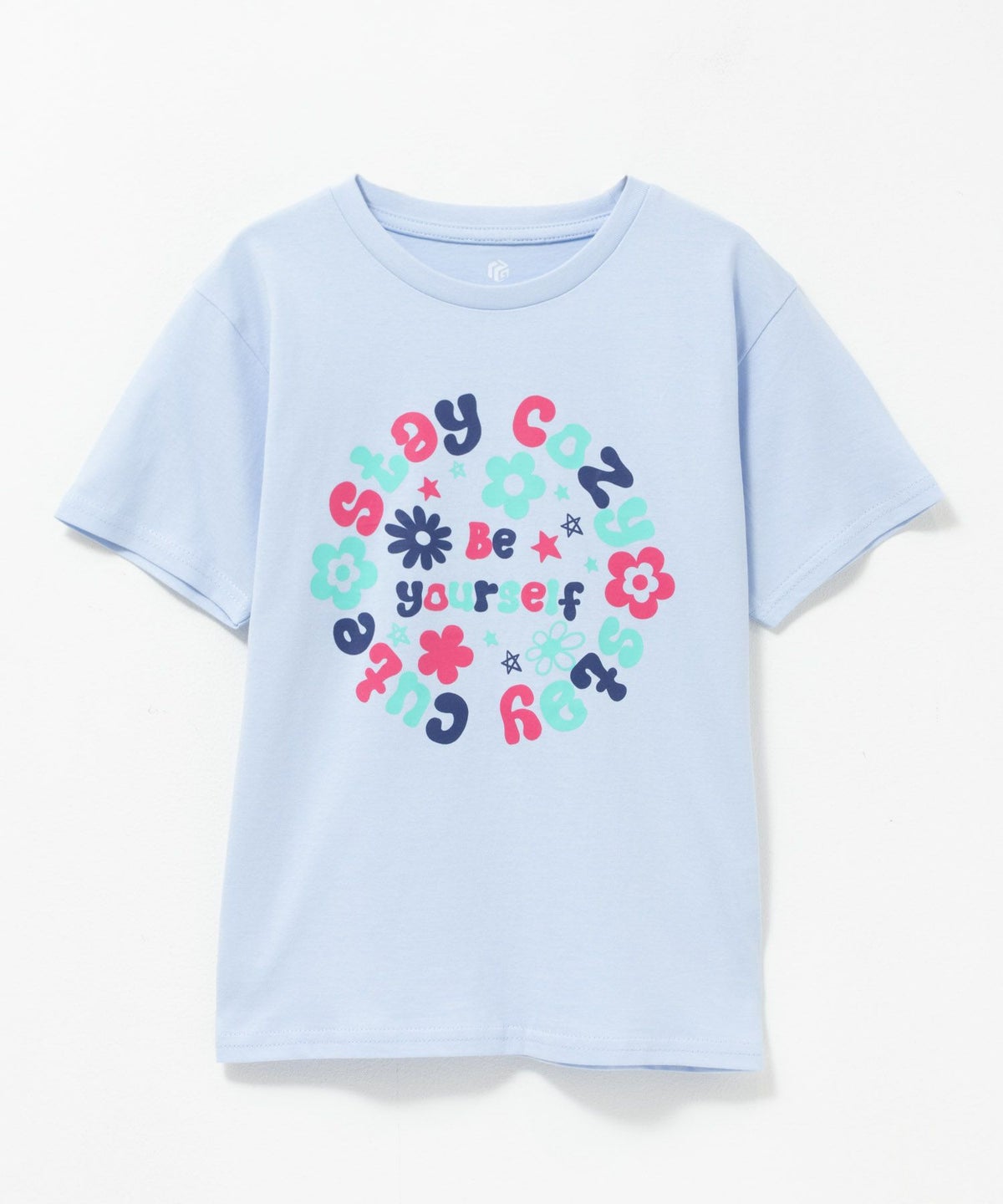 T-GRAPHICS サークルロゴ半袖Tシャツ キッズ ネコポス 対応商品