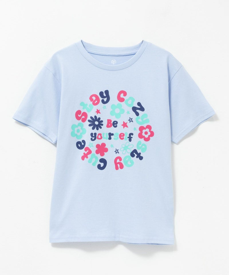 T-GRAPHICS サークルロゴ半袖Tシャツ キッズ メール便 対応商品商品画像-3