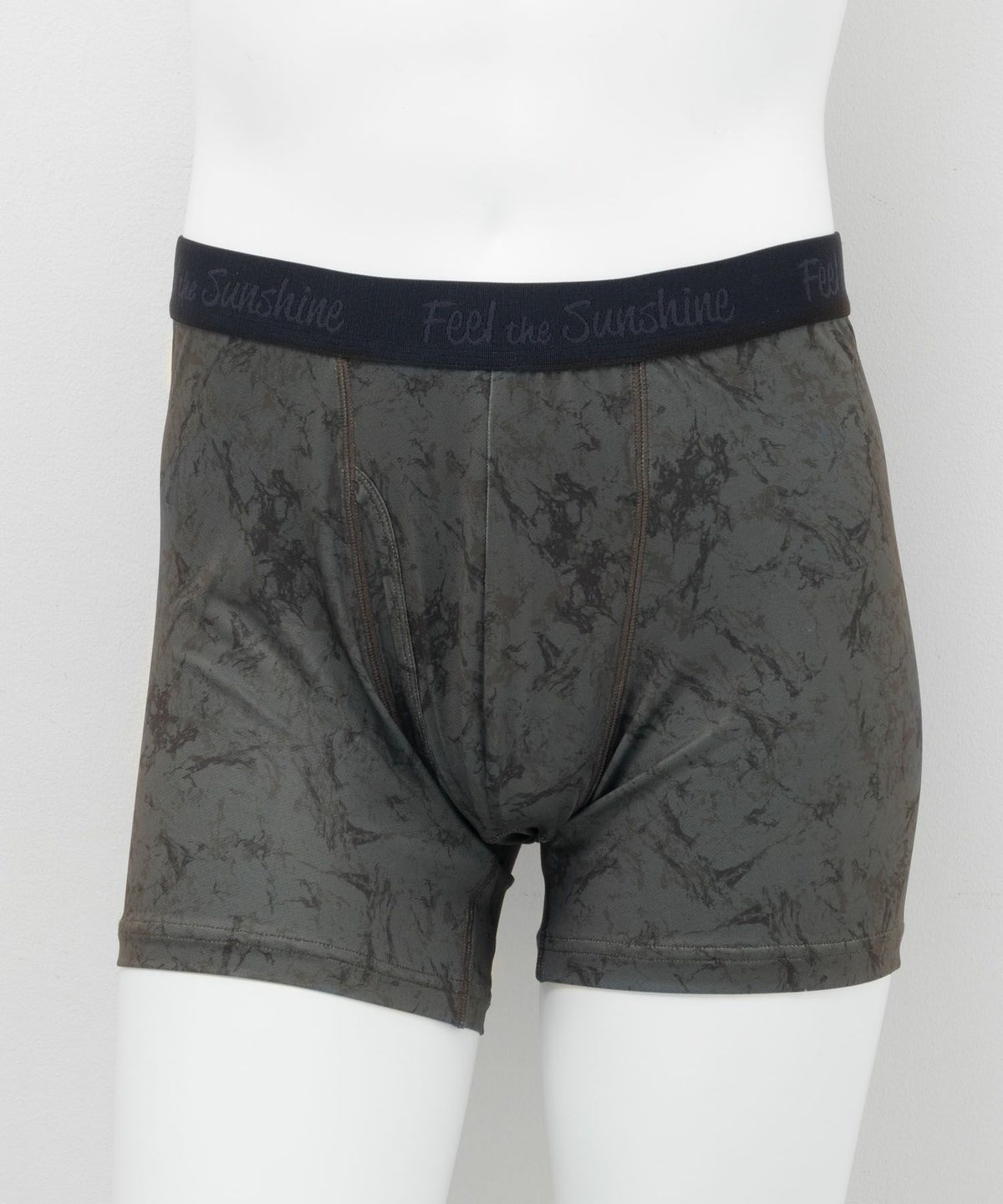 NAVY メッシュボクサーパンツ マーブル柄 メンズ ネコポス 対応商品