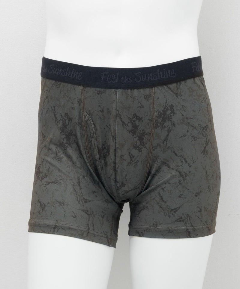 NAVY メッシュボクサーパンツ マーブル柄 メンズ メール便 対応商品商品画像-1