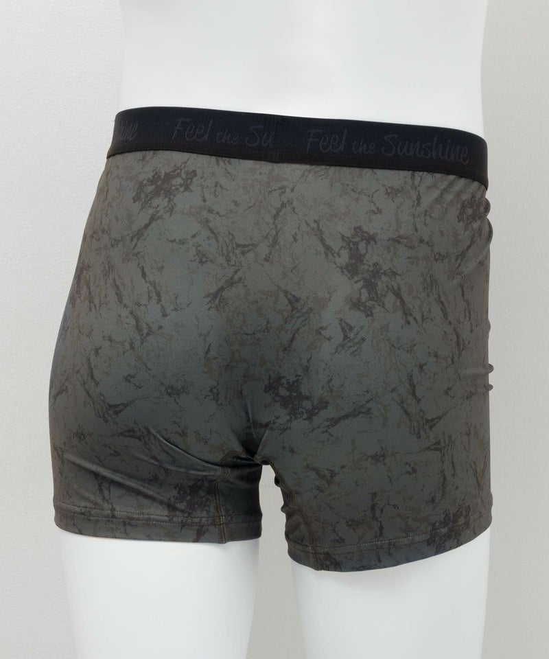 NAVY メッシュボクサーパンツ マーブル柄 メンズ メール便 対応商品商品画像-3