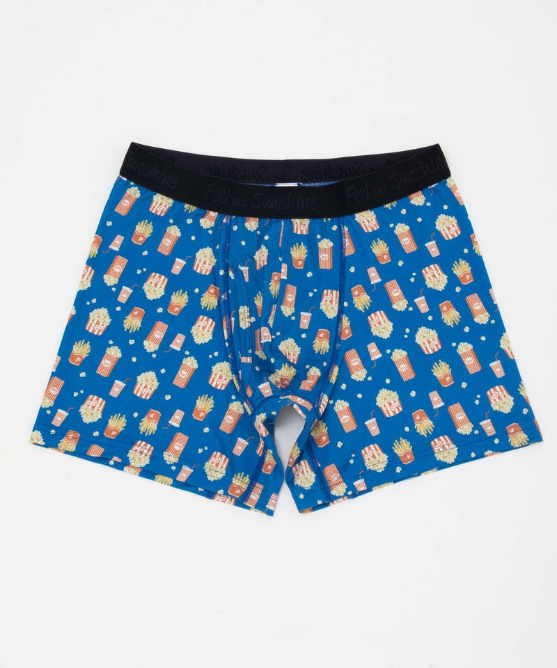 NAVY メッシュボクサーパンツ ポップコーン柄 メンズ メール便 対応商品商品画像-4