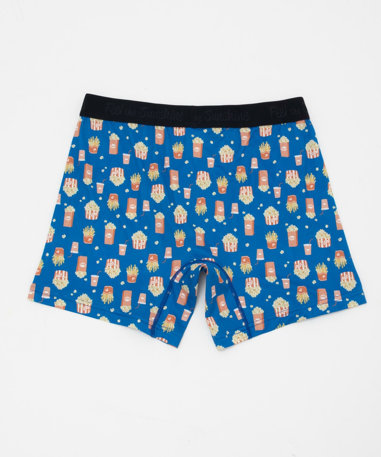 NAVY メッシュボクサーパンツ ポップコーン柄 メンズ