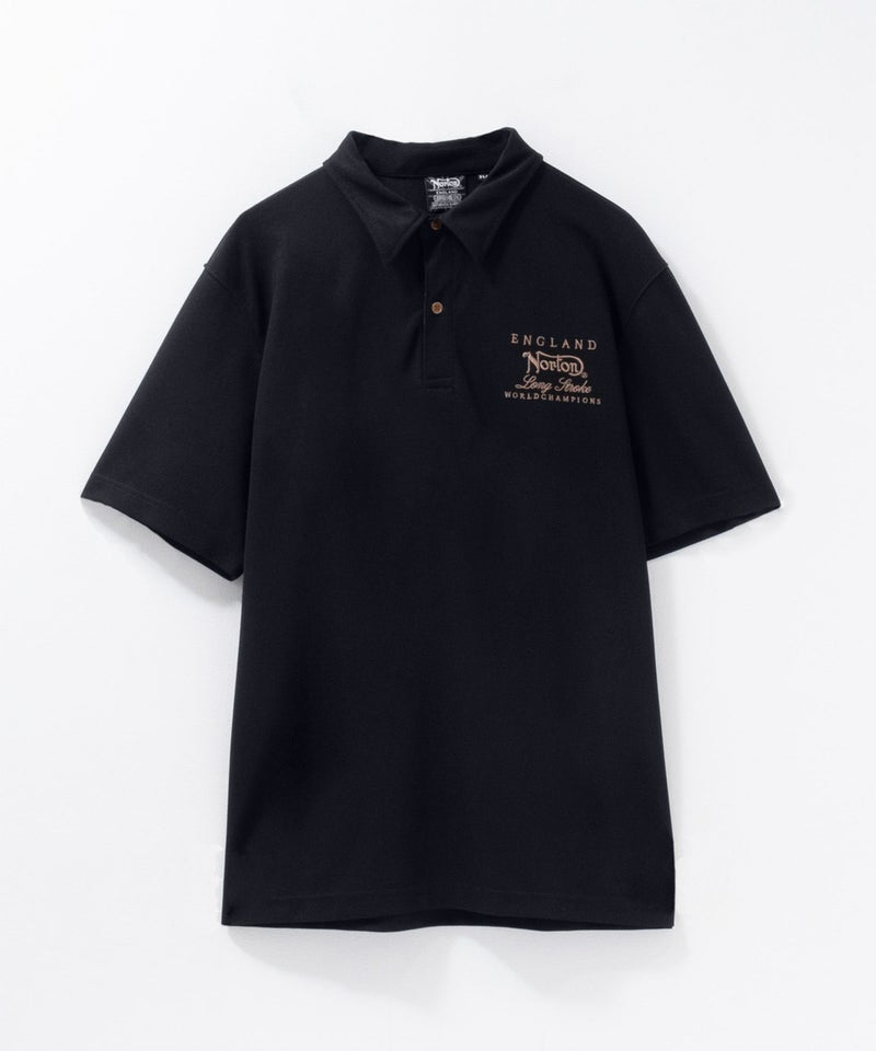 Norton  ボタニカルワッペンポロシャツ メンズ商品画像-3