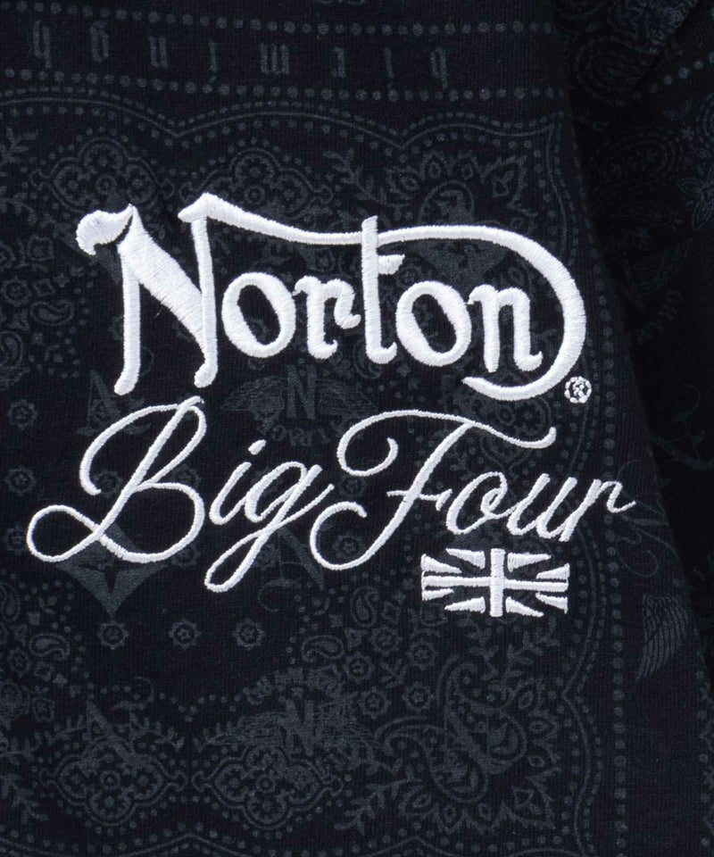 Norton モノグラムバンダナポロシャツ メンズ商品画像-7