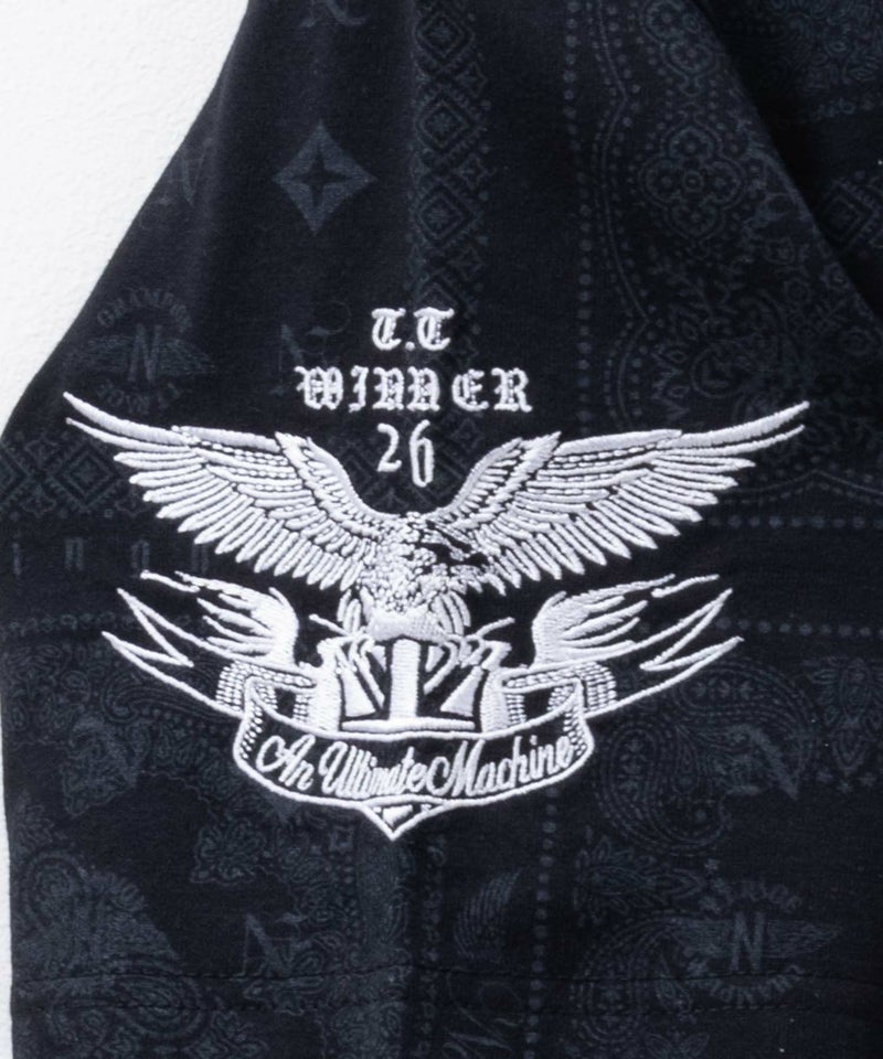 Norton モノグラムバンダナポロシャツ メンズ商品画像-8