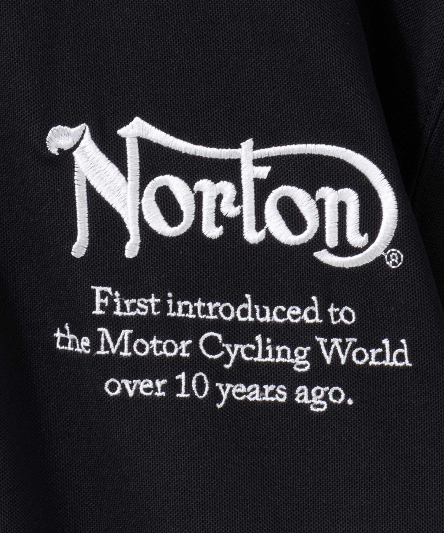 Norton ドライベーシックドックポロシャツ メンズ