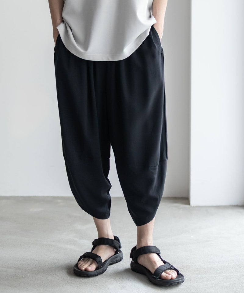 NAVY SARARI レーヨンバルーンパンツ メンズ商品画像-1