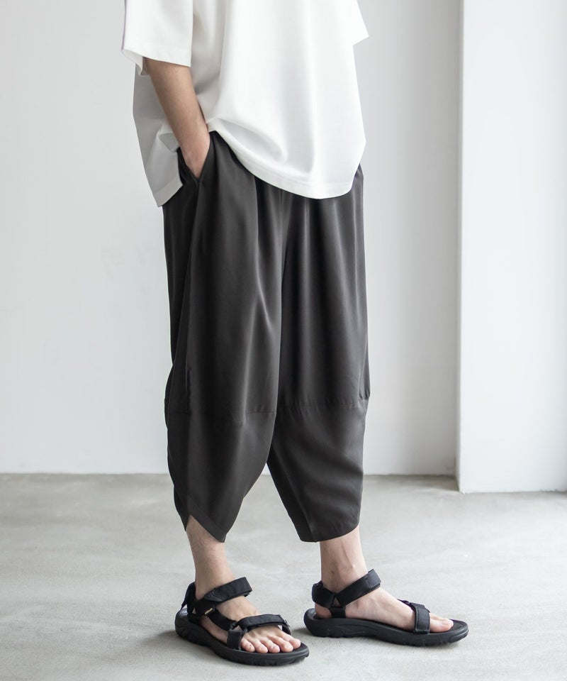 NAVY SARARI レーヨンバルーンパンツ メンズ商品画像-2