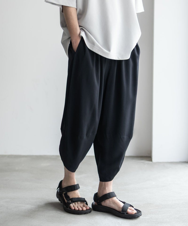 NAVY SARARI レーヨンバルーンパンツ メンズ商品画像-5