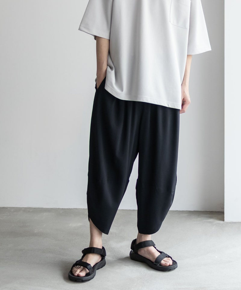 NAVY SARARI レーヨンバルーンパンツ メンズ商品画像-7