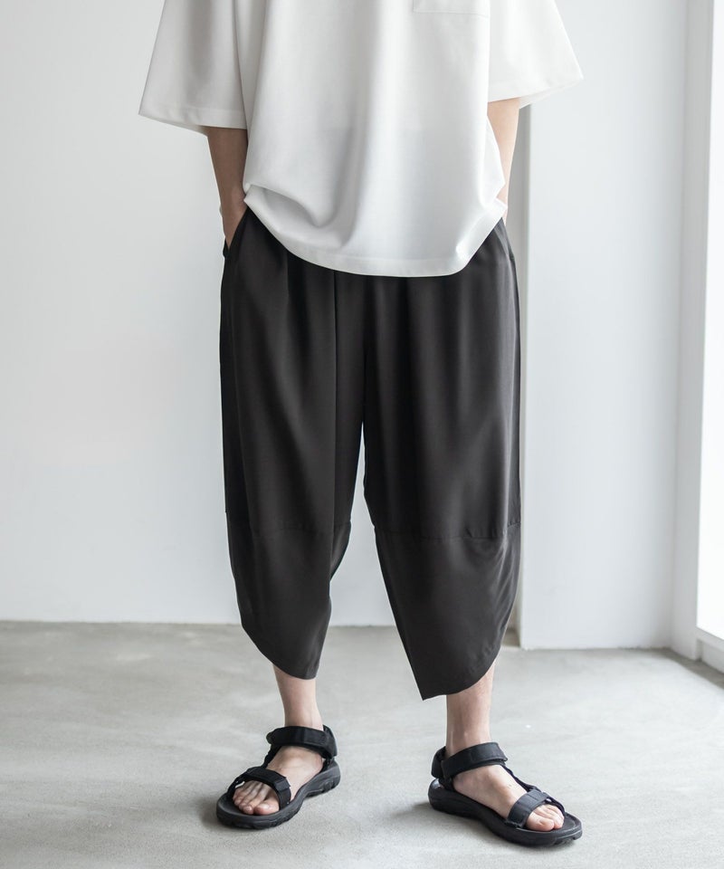 NAVY SARARI  レーヨンバルーンパンツ メンズ商品画像-12