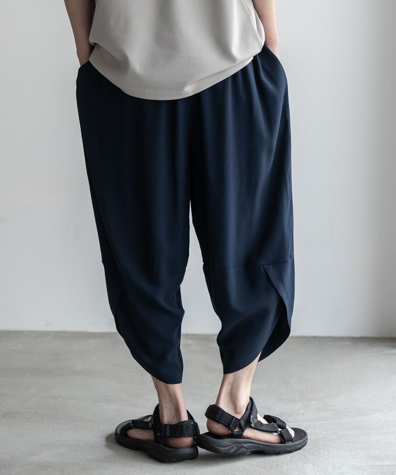 NAVY SARARI レーヨンバルーンパンツ メンズ商品画像-18