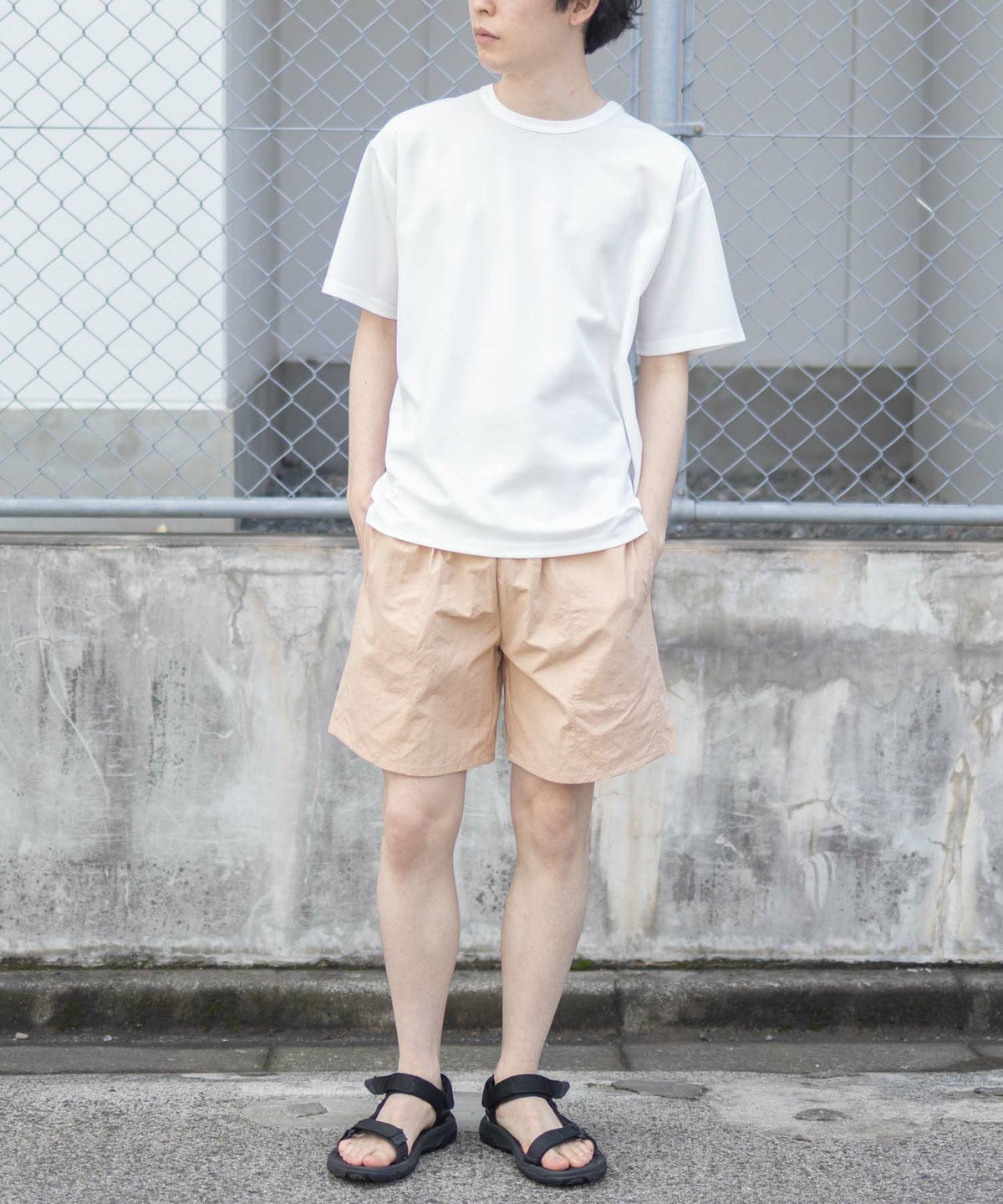 Reebok ナイロンショートパンツ メンズ