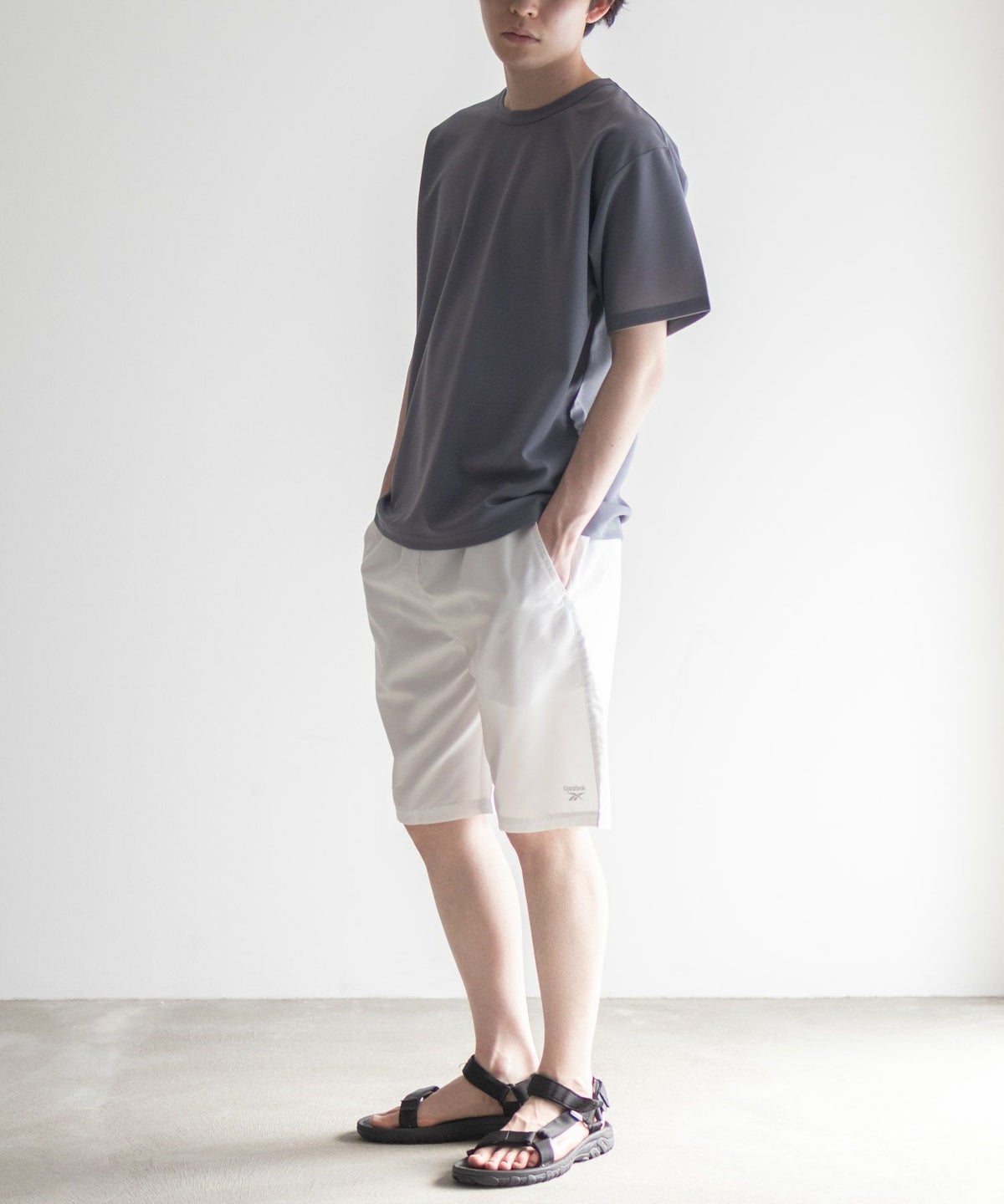 Reebok エンボスサーフショートパンツ メンズ