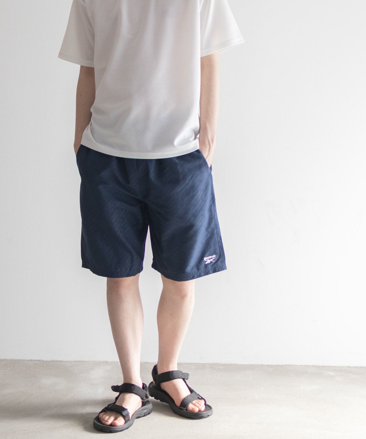 Reebok エンボスサーフショートパンツ メンズ