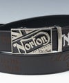 Norton  本革総柄ベルト メンズ商品サムネイル-5