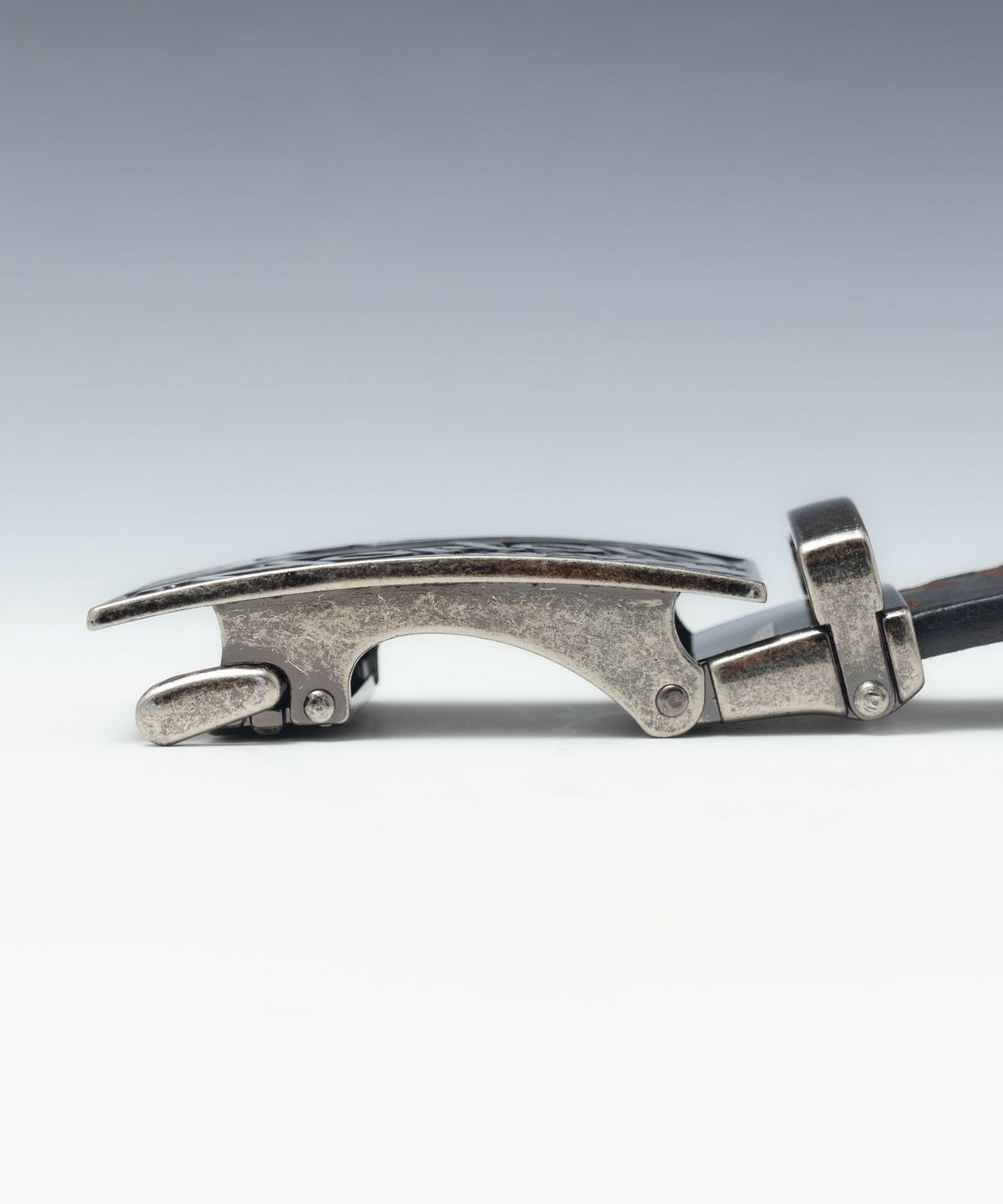 Norton 本革総柄ベルト メンズ