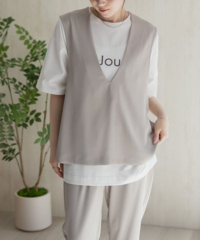 HusHusH 冷感ノーカラージレ レディース