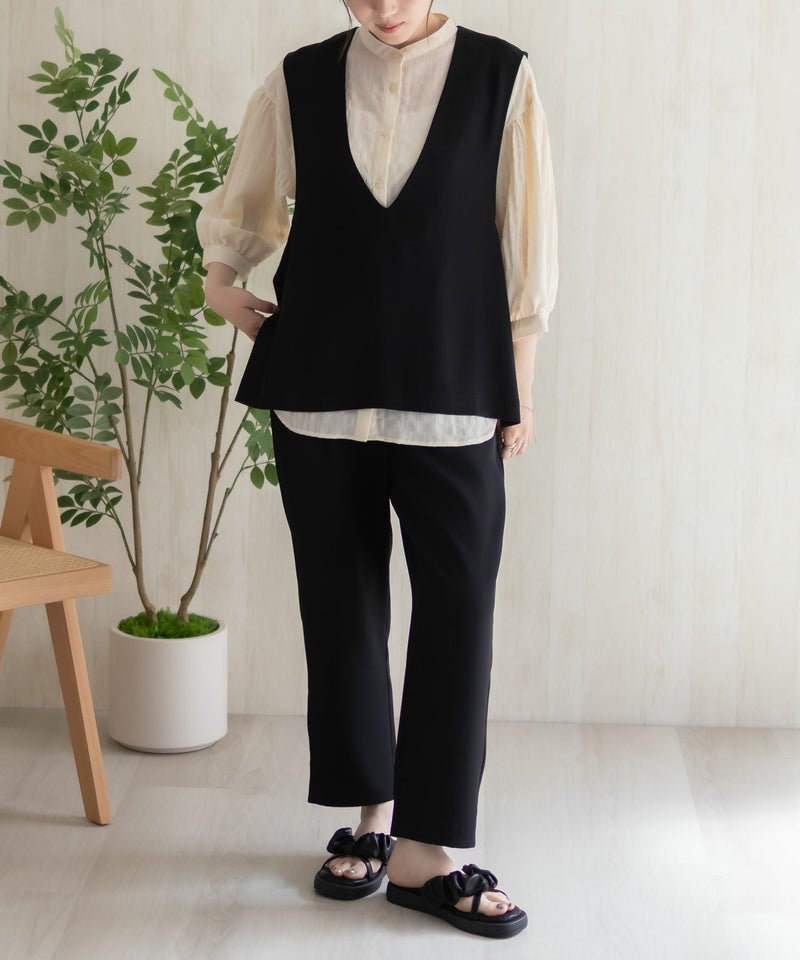 HusHusH 冷感ノーカラージレ レディース商品画像-15