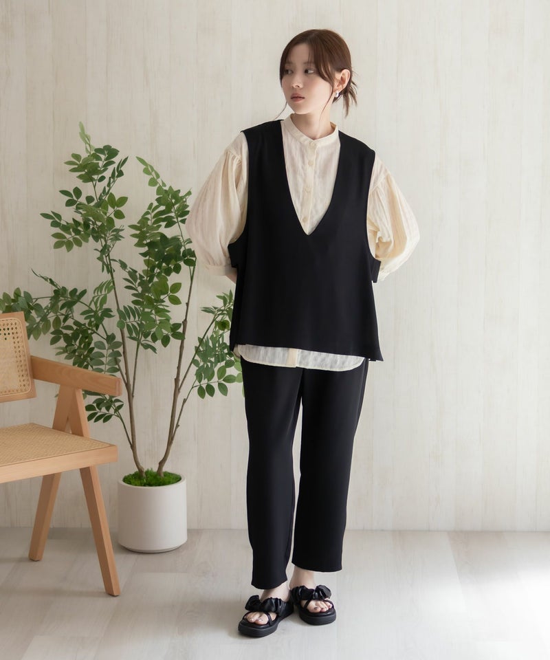 HusHusH 冷感ノーカラージレ レディース商品画像-24