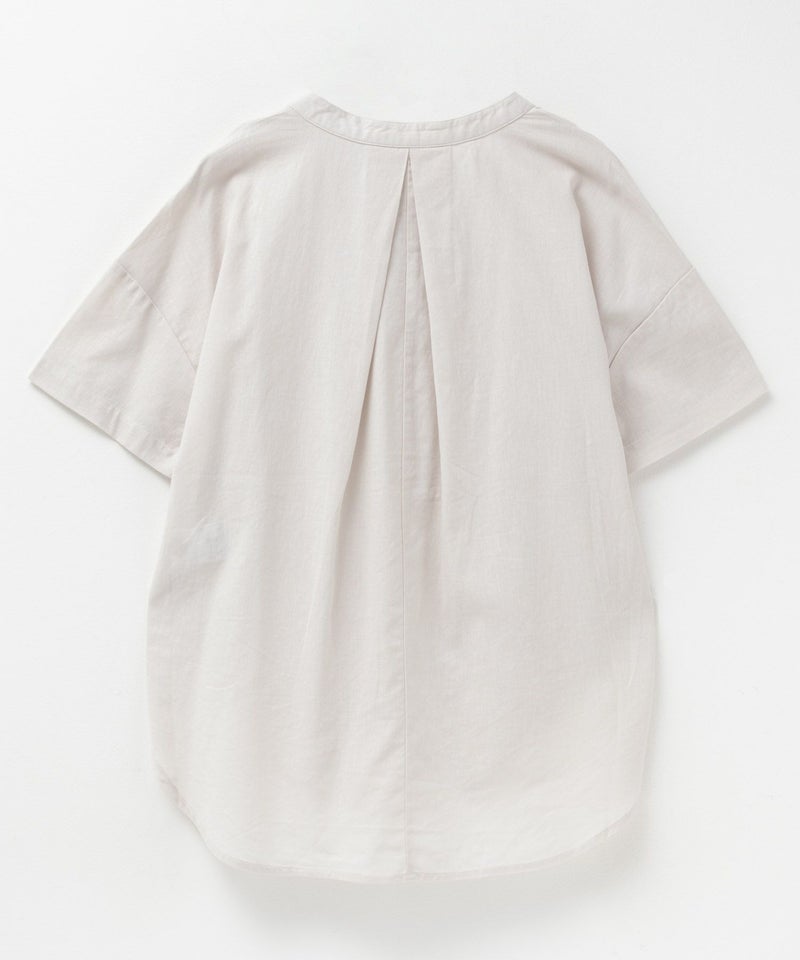 HusHusH  麻混スキッパーブラウス レディース商品画像-22