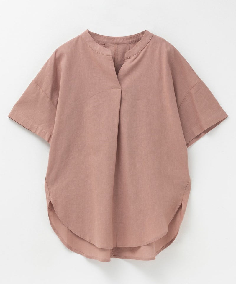 HusHusH  麻混スキッパーブラウス レディース商品画像-25