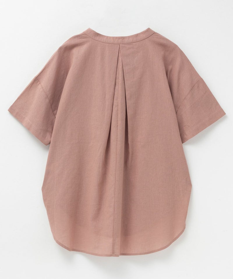 HusHusH  麻混スキッパーブラウス レディース商品画像-26