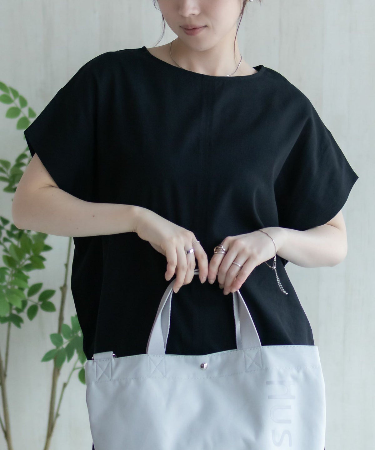 HusHusH 麻混プルオーバー レディース