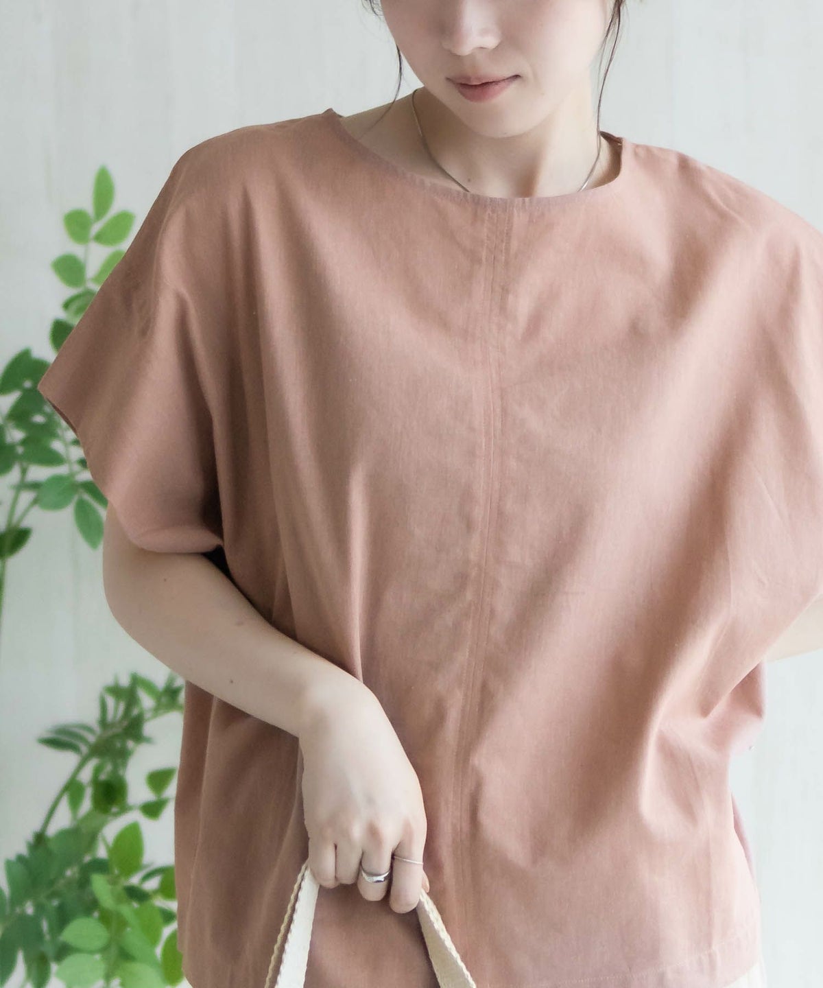 HusHusH 麻混プルオーバー レディース