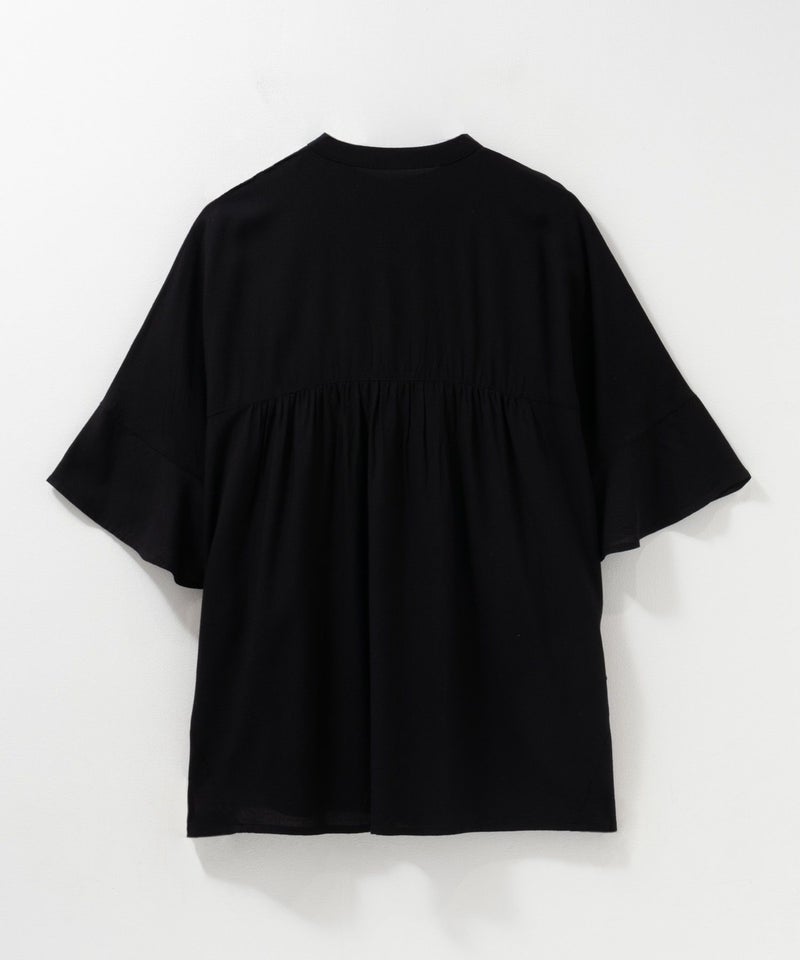 Howdy Marie  インドファブリック 袖フリルシャツ レディース商品画像-22