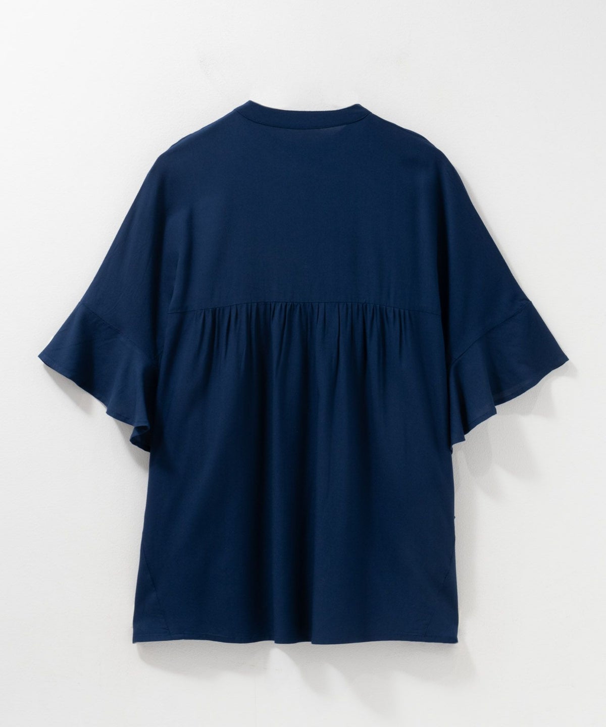 Howdy Marie インドファブリック 袖フリルシャツ レディース