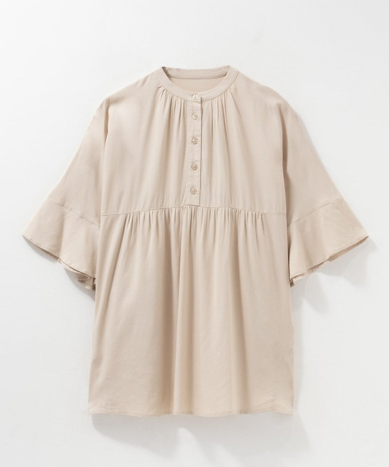 Howdy Marie  インドファブリック 袖フリルシャツ レディース商品画像-25