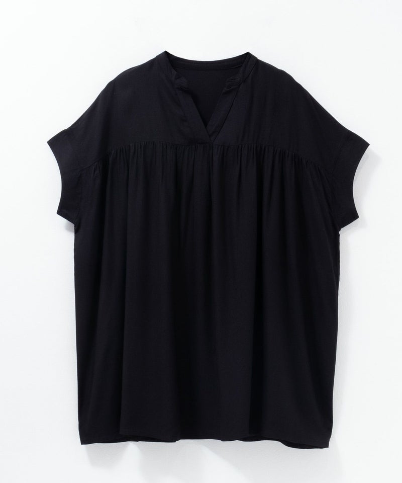 Howdy Marie インドファブリック 切替スキッパーシャツ レディース商品画像-26