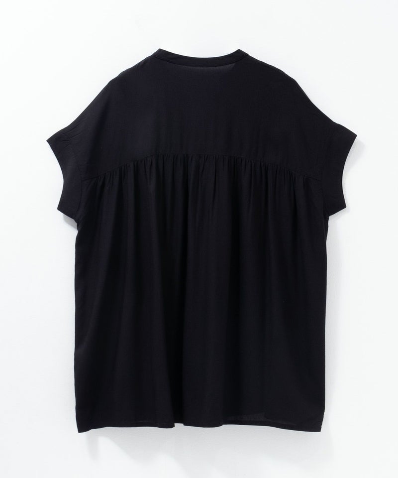 Howdy Marie インドファブリック 切替スキッパーシャツ レディース商品画像-27