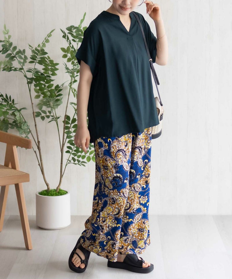 Howdy Marie  インドファブリック スキッパーシャツ レディース商品画像-21