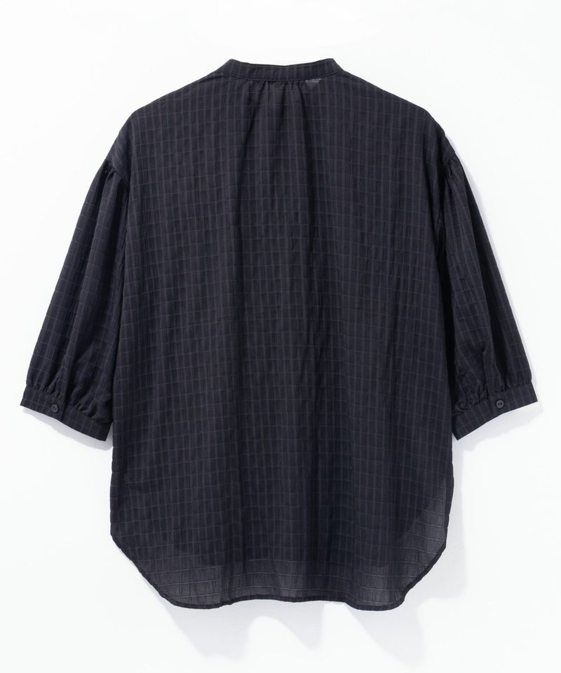 HusHusH  バンドカラー7分袖ブラウス レディース商品画像-22