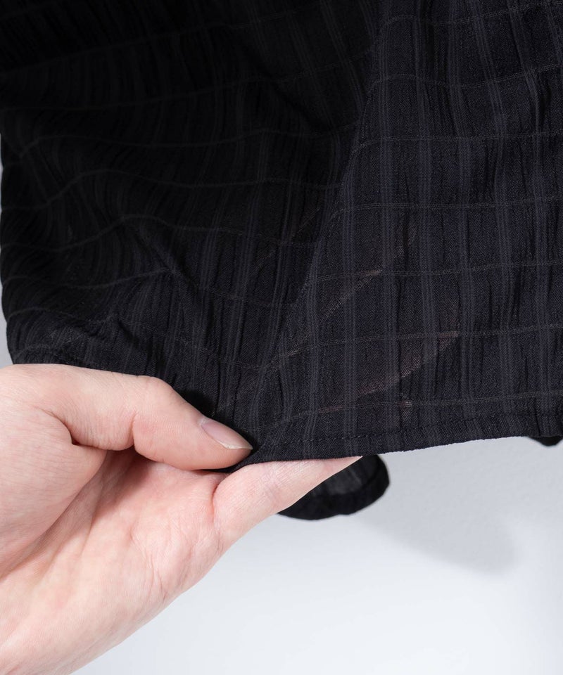 HusHusH  バンドカラー7分袖ブラウス レディース商品画像-30