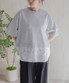 HusHusH  布帛切替Tシャツ レディース メール便 対応商品商品サムネイル-5