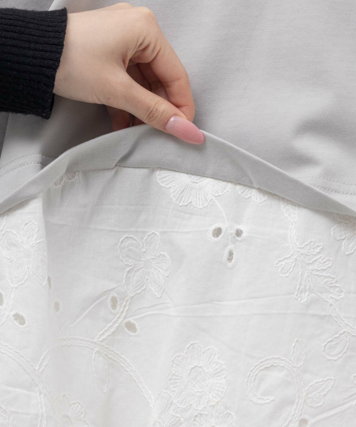 HusHusH 布帛切替Tシャツ レディース ネコポス 対応商品