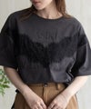 nAvy レース使いプリントTシャツ レディース メール便 対応商品商品サムネイル-17