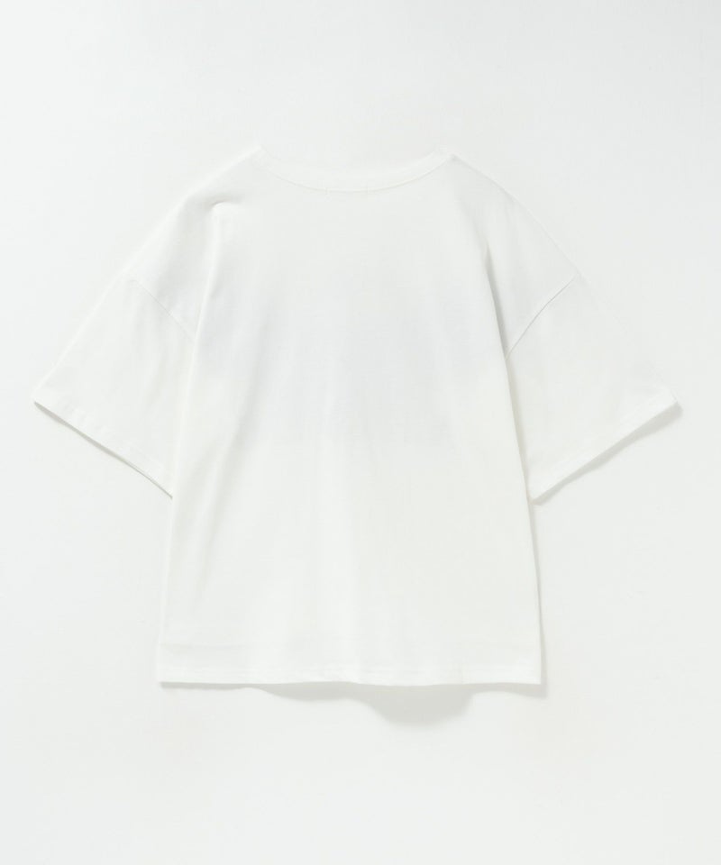 nAvy レース使いプリントTシャツ レディース メール便 対応商品商品画像-20