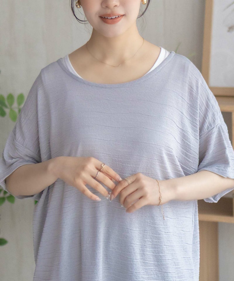 nAvy シアープルオーバーアンサンブル レディース商品画像-12