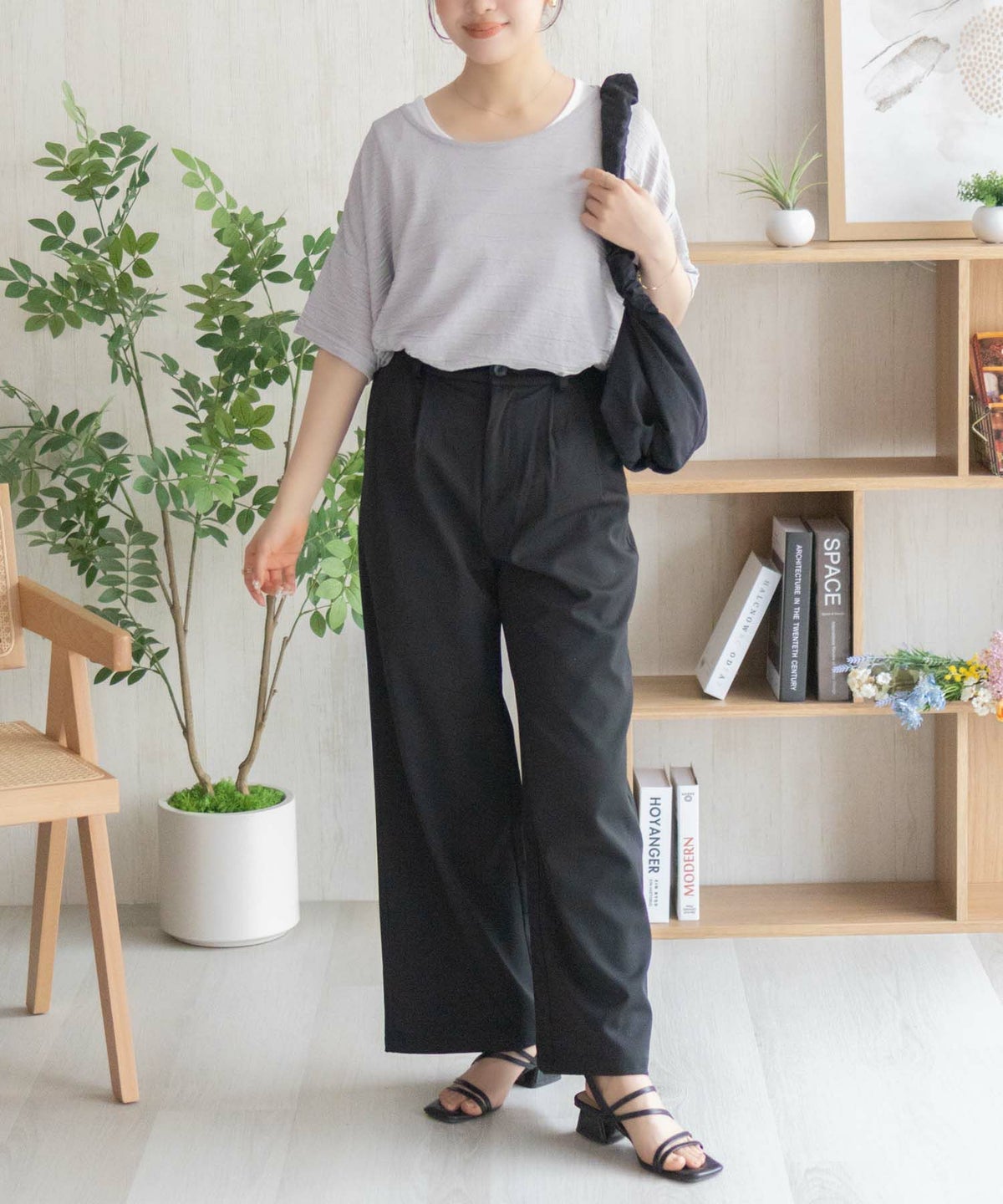 nAvy シアープルオーバーアンサンブル レディース