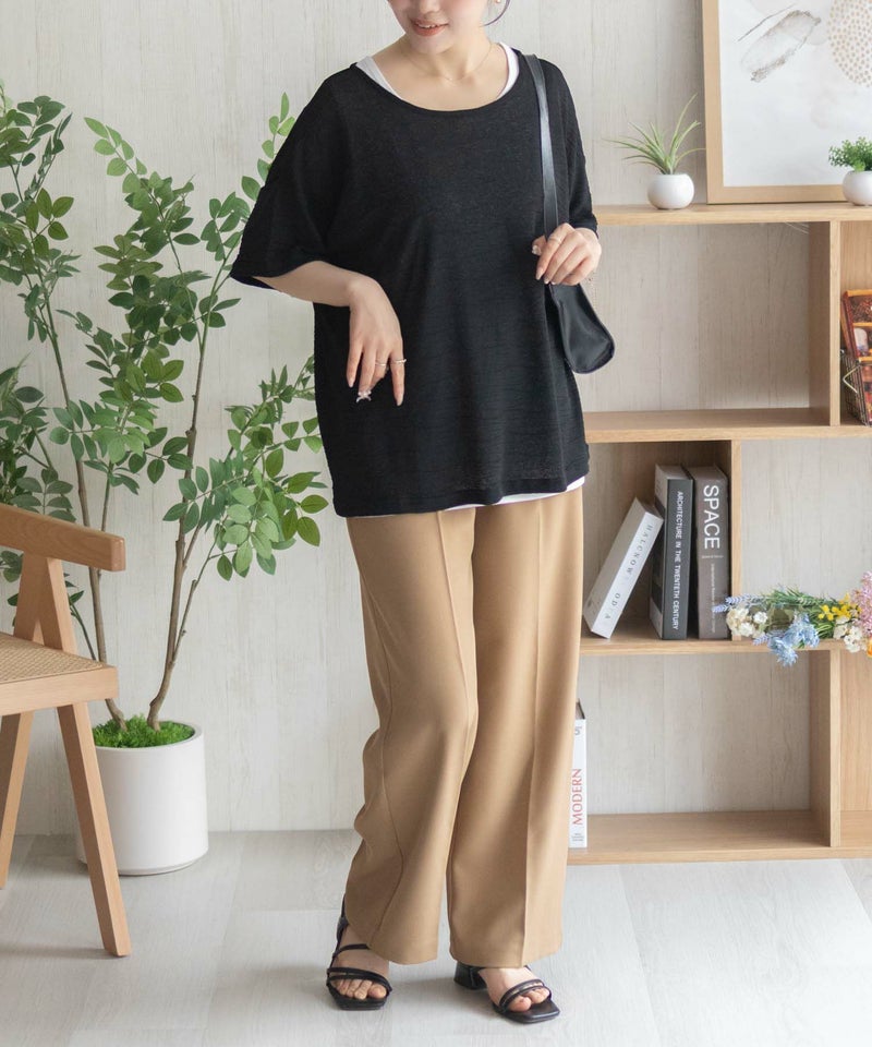 nAvy シアープルオーバーアンサンブル レディース商品画像-20