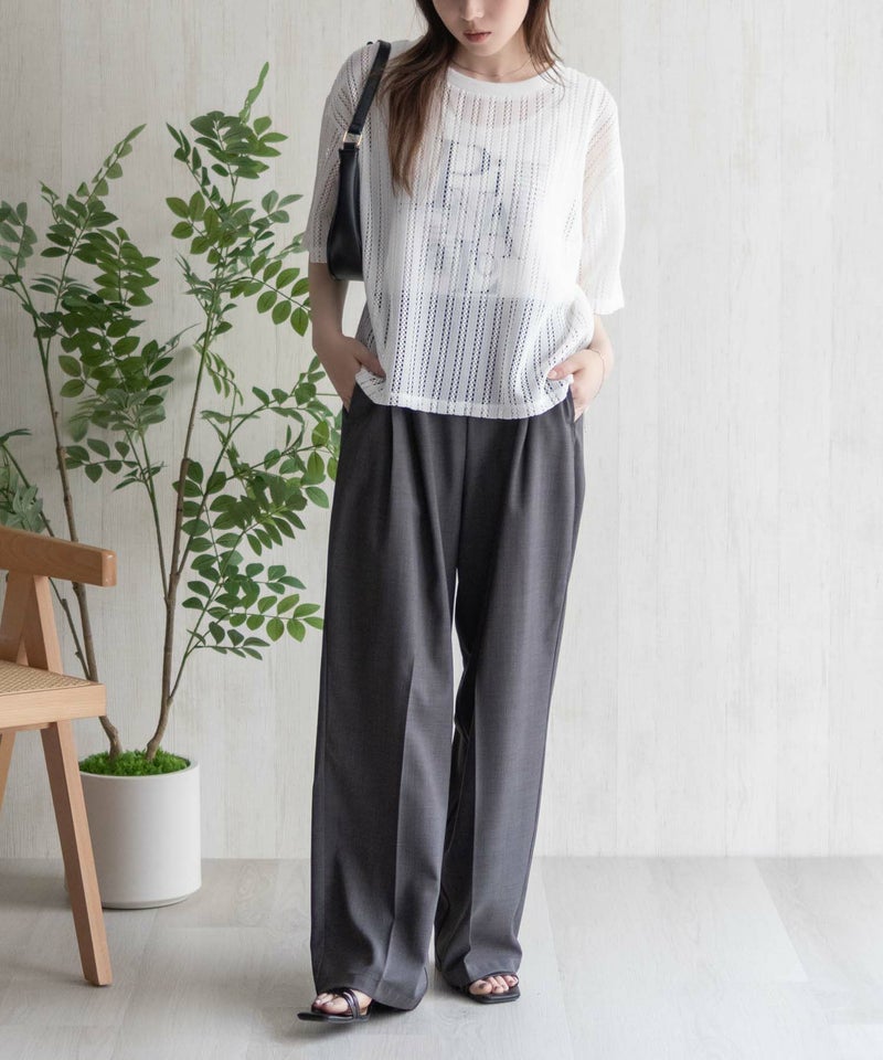 nAvy メッシュレースTシャツ アンサンブル レディース商品画像-11