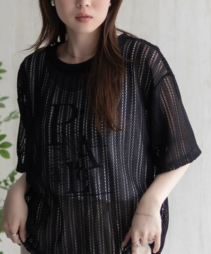 nAvy メッシュレースTシャツ アンサンブル レディース商品画像-19