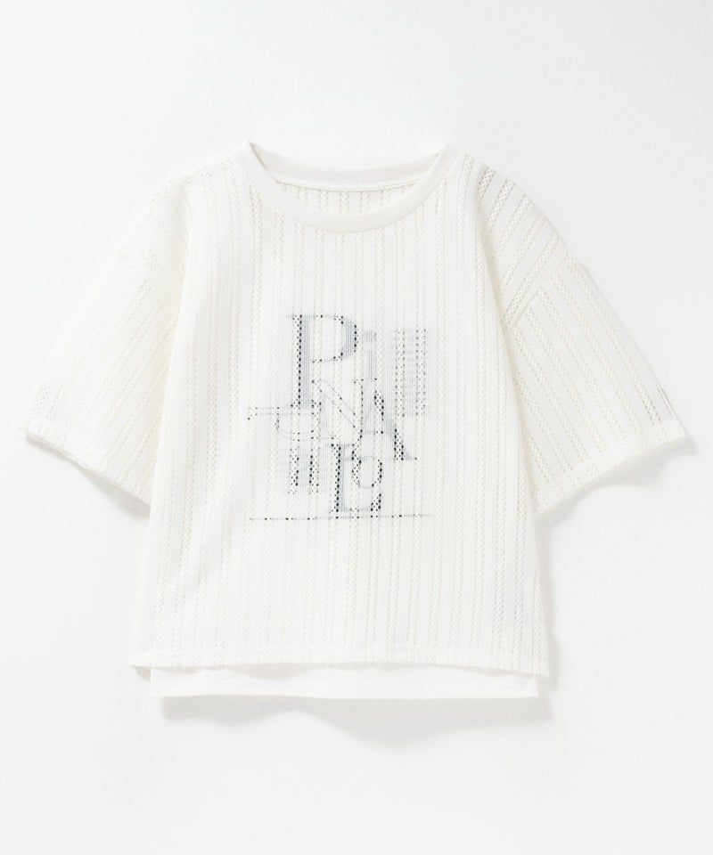 nAvy メッシュレースTシャツ アンサンブル レディース商品画像-24