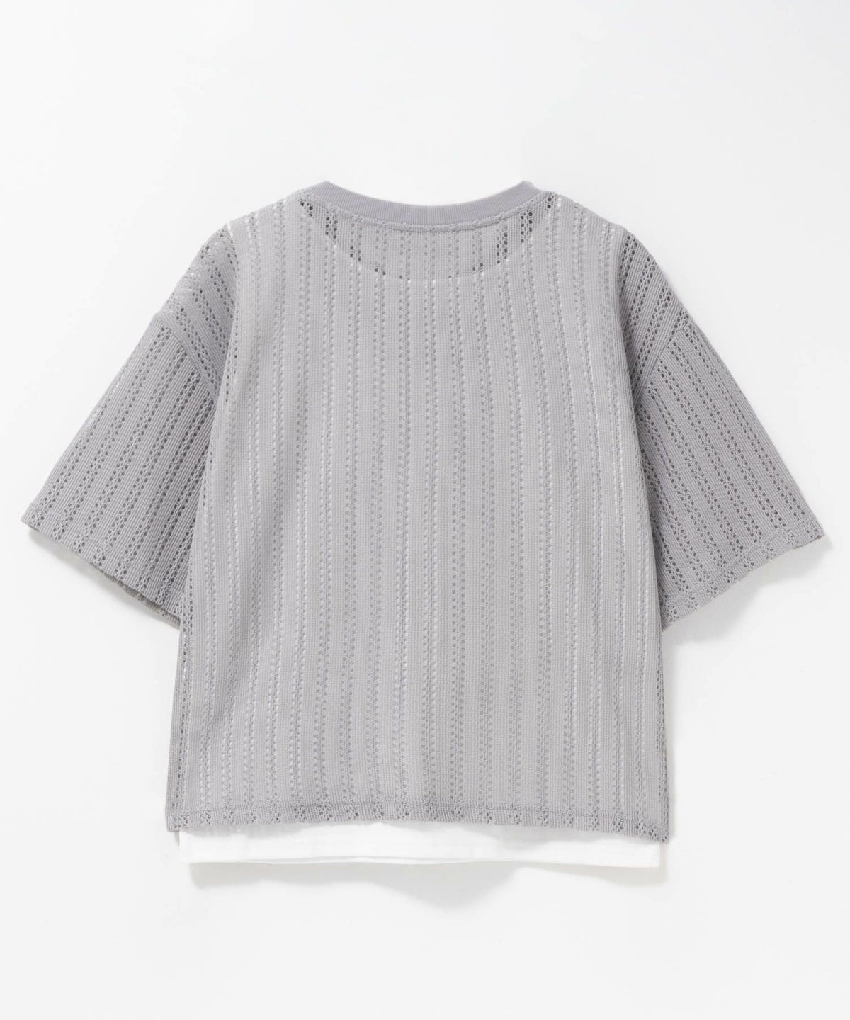 nAvy メッシュレースTシャツ アンサンブル レディース