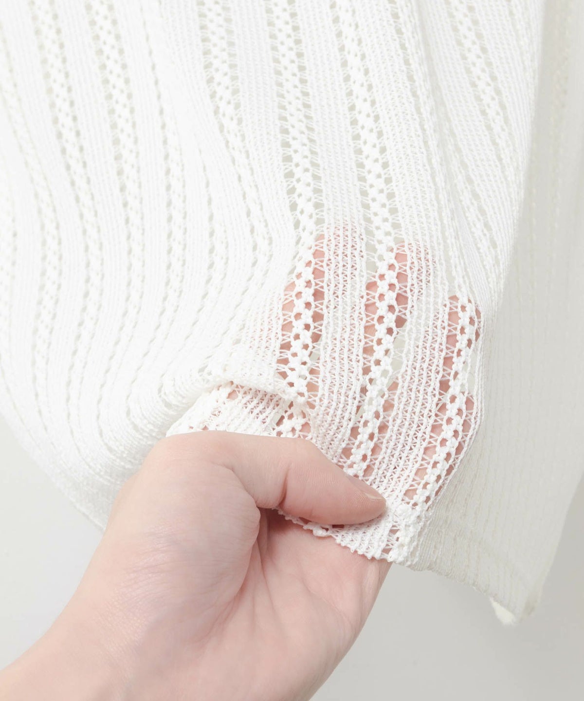 nAvy メッシュレースTシャツ アンサンブル レディース